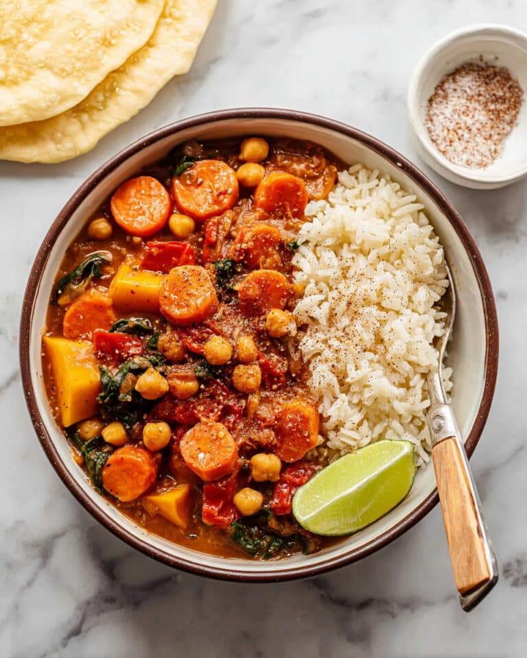 Moroccan Pumpkin & Chickpea Stew Recipe