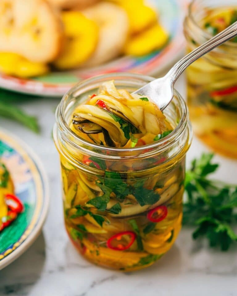 Italian Pickled Eggplant Recipe