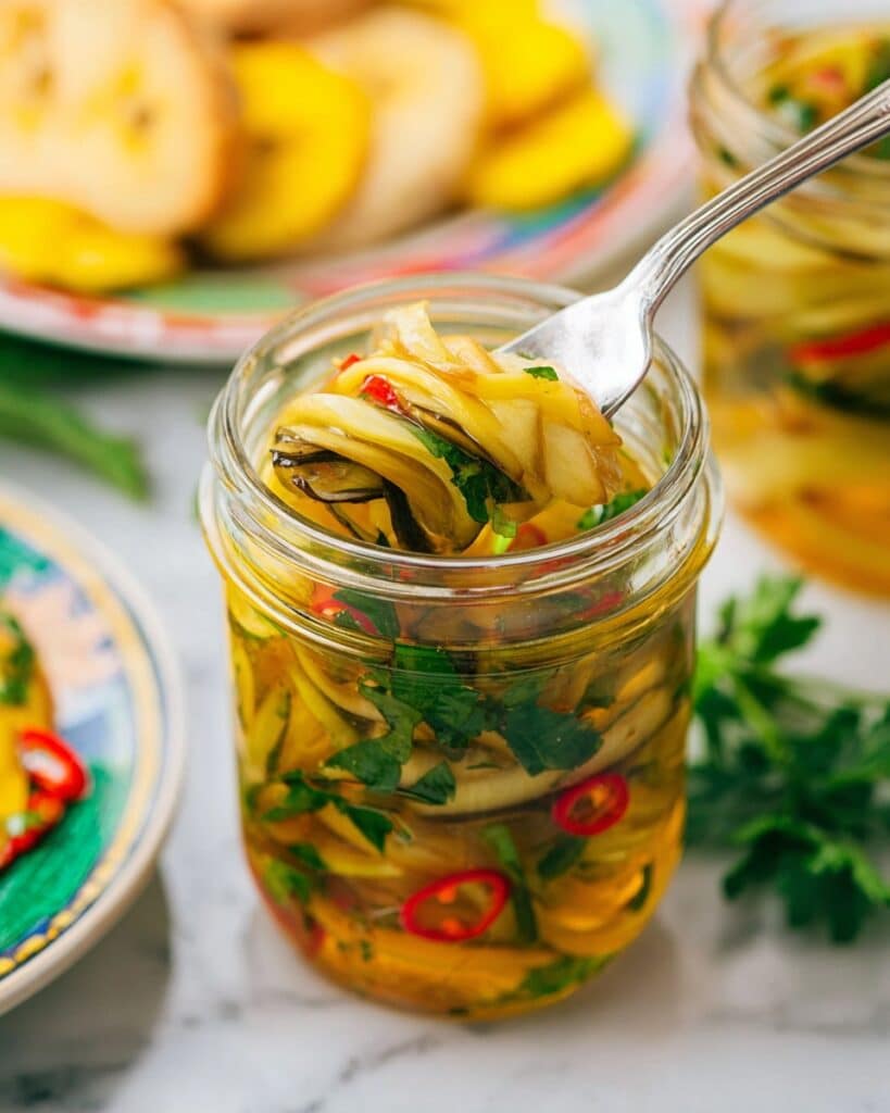 Italian Pickled Eggplant Recipe