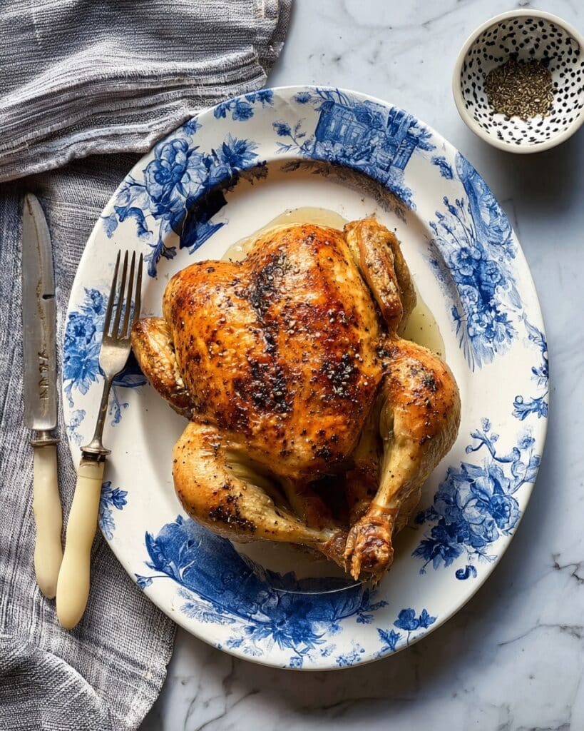 Pot Roast Chicken Rotisserie Style Recipe