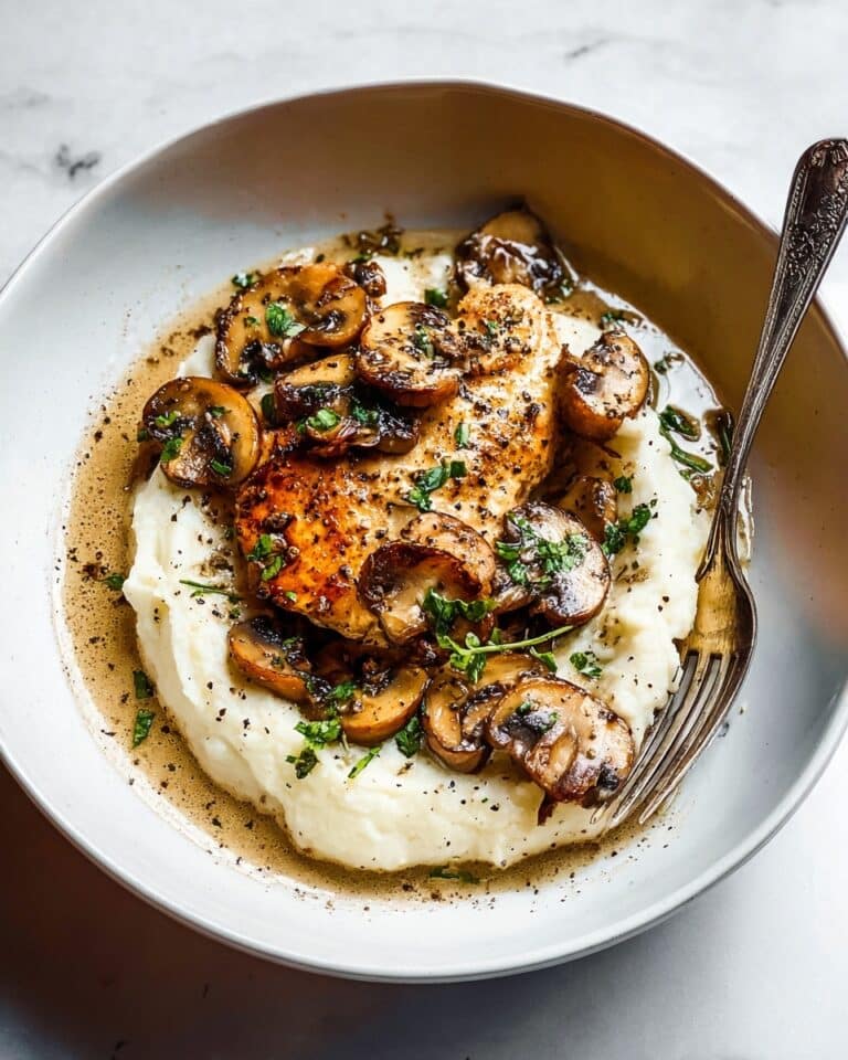 Creamy Mushroom Chicken Recipe