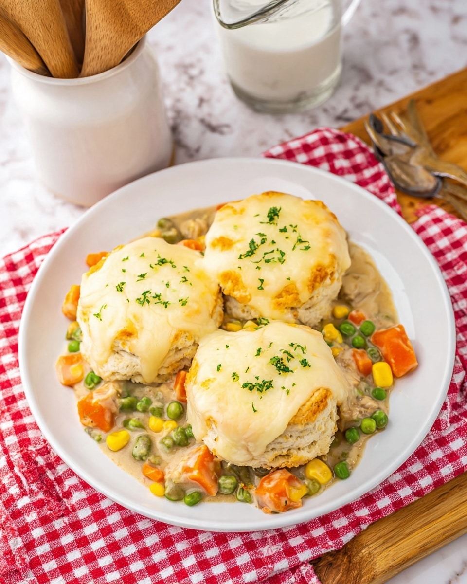 Slow Cooker French Onion Chicken Pot Pie Recipe