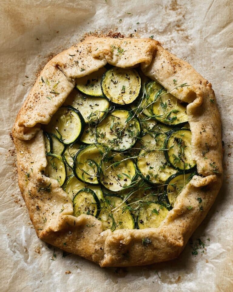 Zucchini Ricotta Galette Recipe