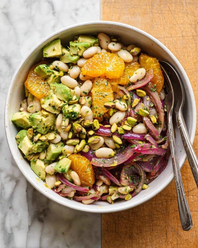 White Bean Avocado Citrus Salad Recipe