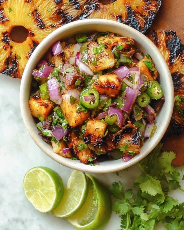 Grilled Pineapple Salsa Recipe