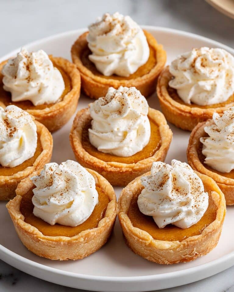 Mini Pumpkin Pies Recipe
