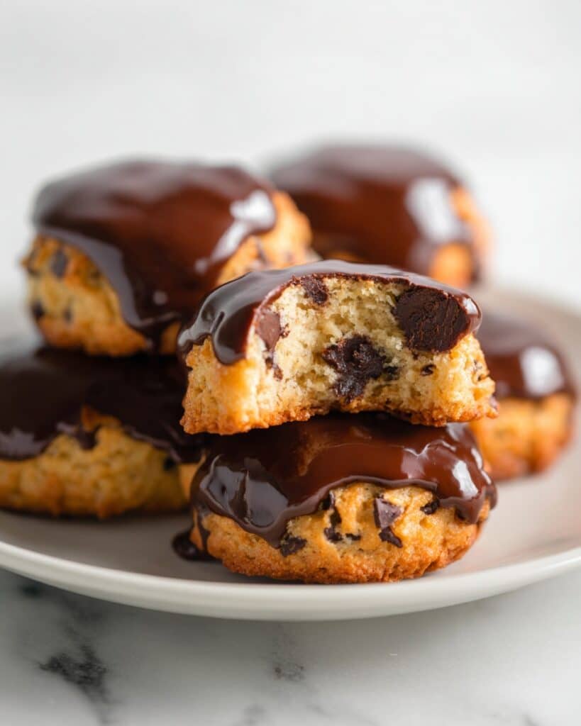 Pumpkin Chocolate Chip Cookies with Chocolate Ganache Recipe