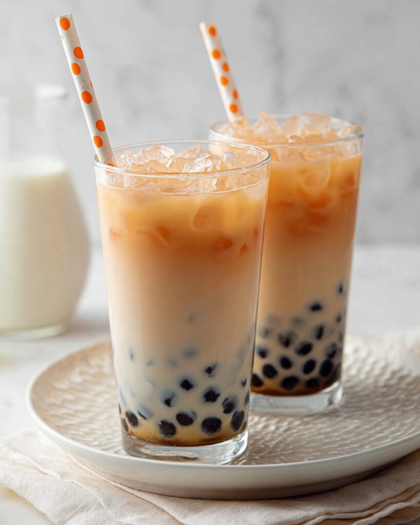 Homemade Boba Milk Tea Recipe
