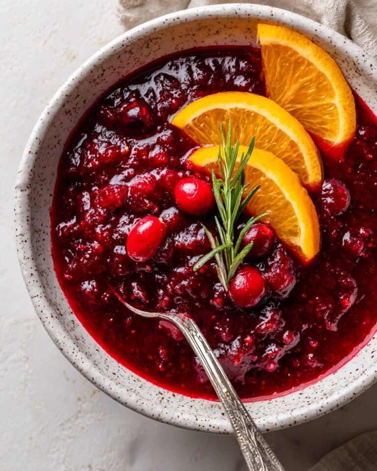 Homemade Cranberry Sauce Recipe