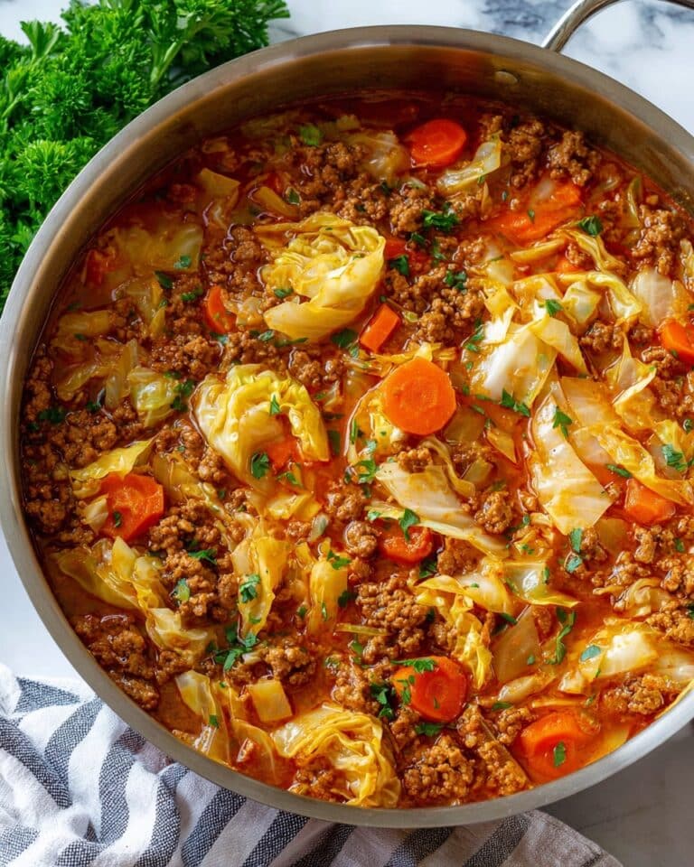Homemade Cabbage Roll Soup Recipe