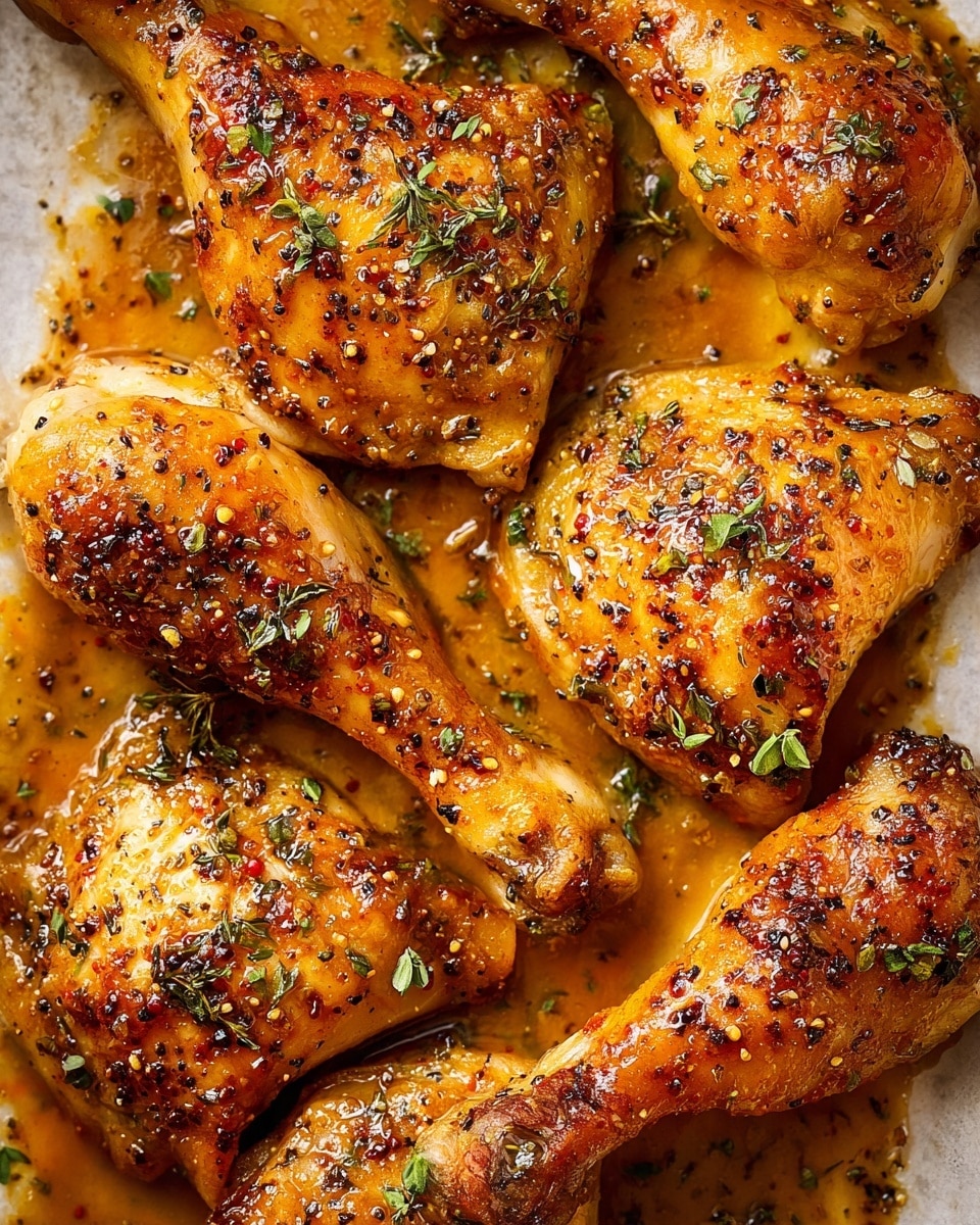 Oven-Baked Chicken Leg Quarters with Maple Shallot Marinade and Roasted Vegetables Recipe