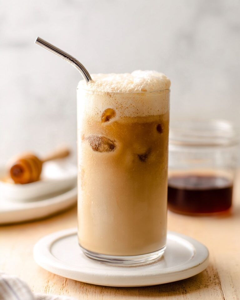 Whipped Espresso Honey Latte with Sea Salt Recipe