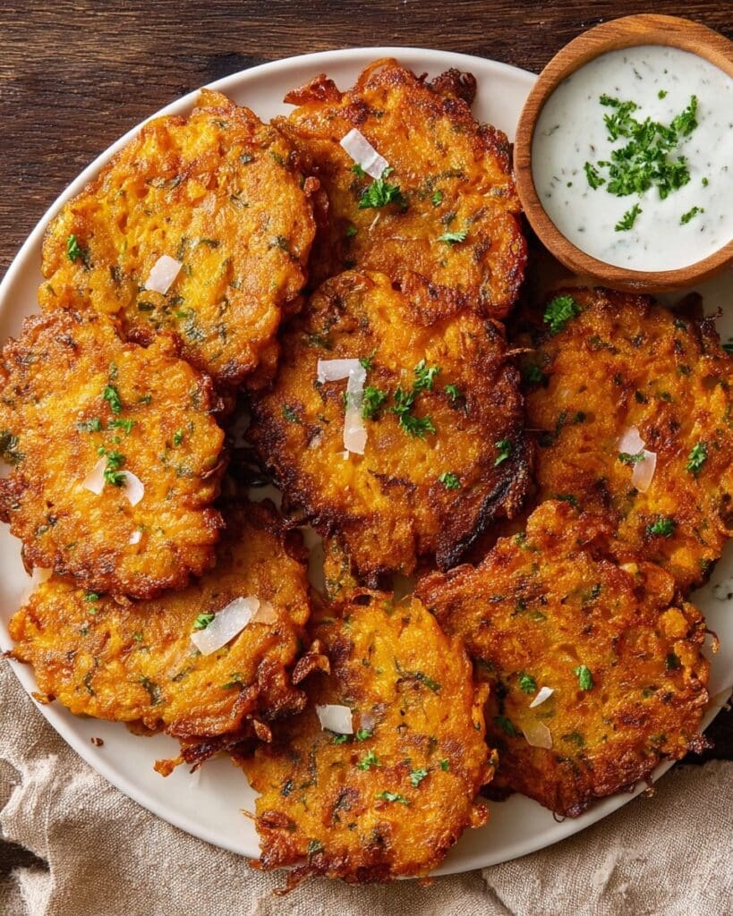 Savory Pumpkin Fritters Recipe