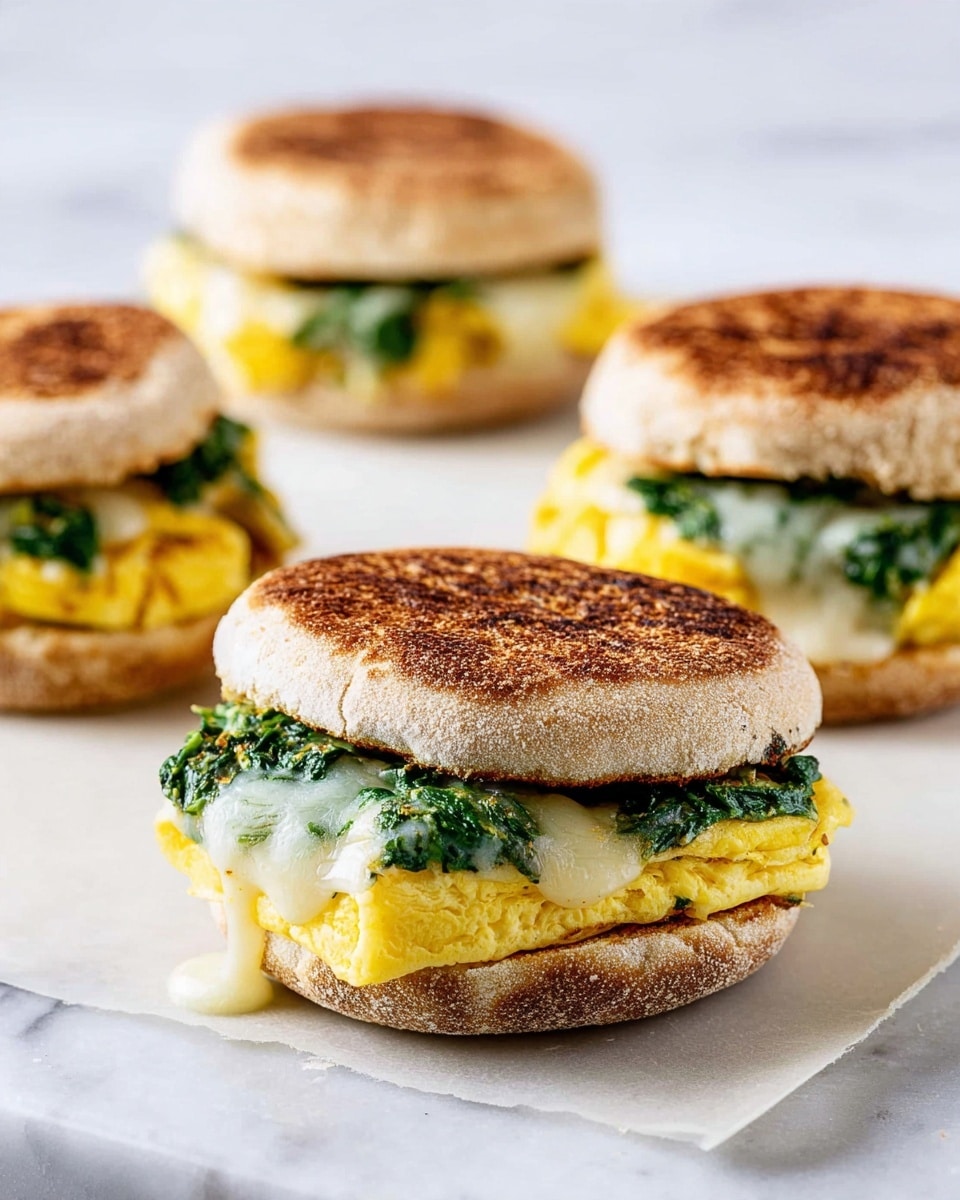 Healthy Pesto Egg Breakfast Sandwich Recipe