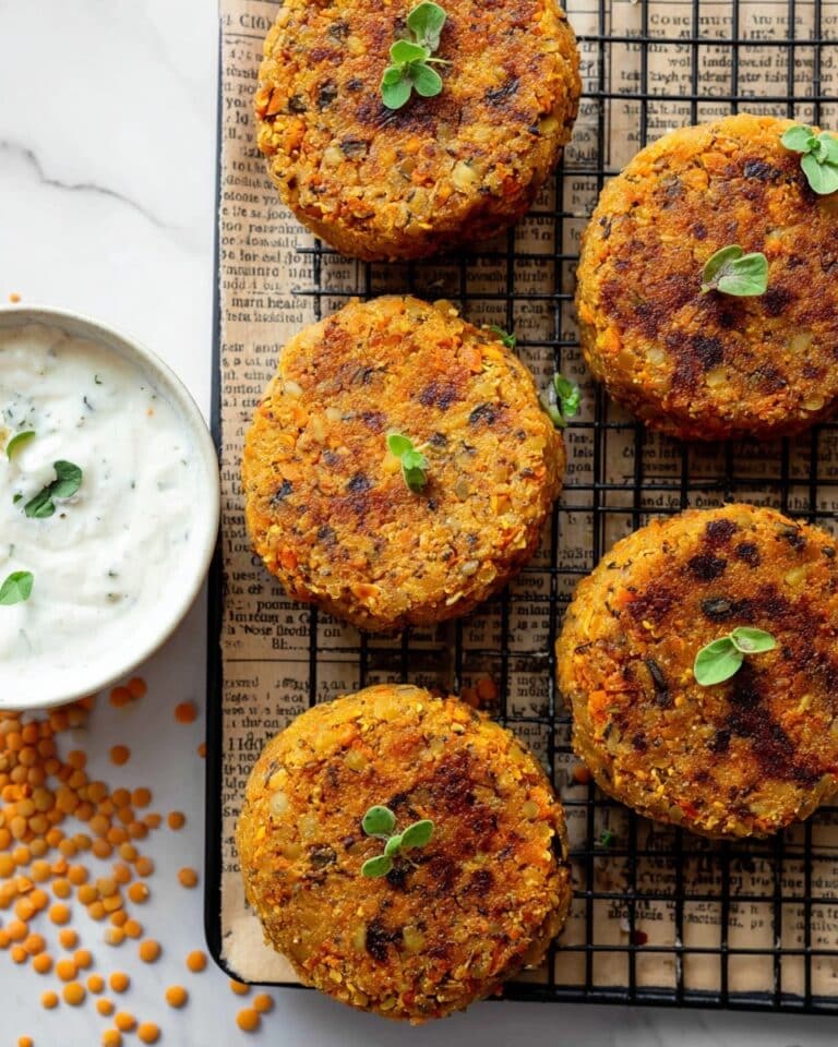 Crispy Lentil Patties Recipe