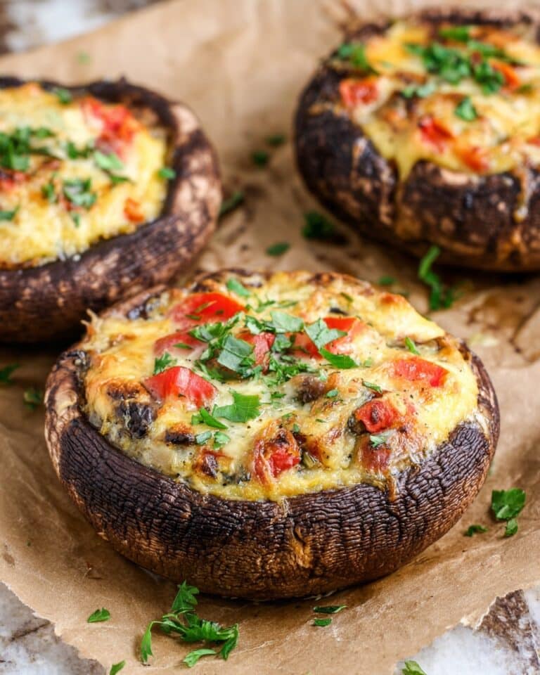 The Best Stuffed Portobello Mushrooms Recipe