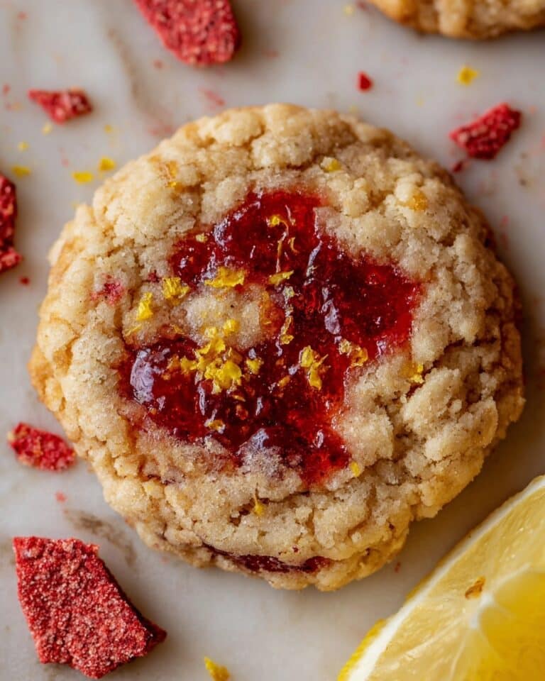 Strawberry Jam Cookies Recipe