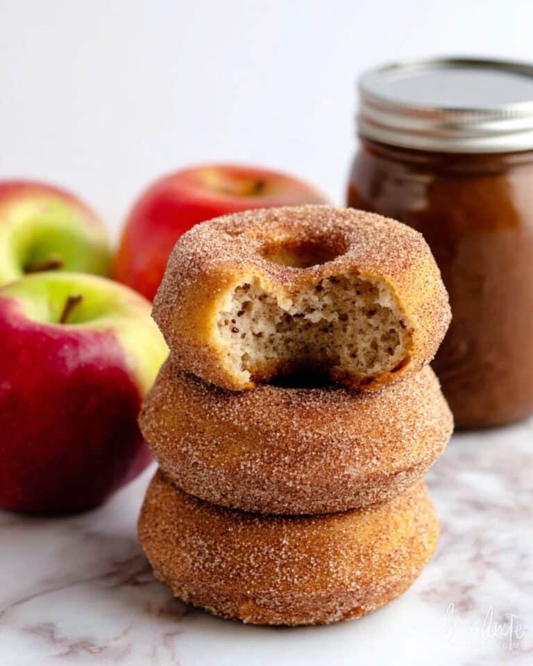 Cinnamon-Sugar Apple Butter Donuts Recipe