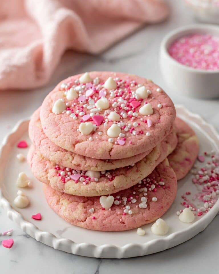 Pink Velvet Cookies Recipe
