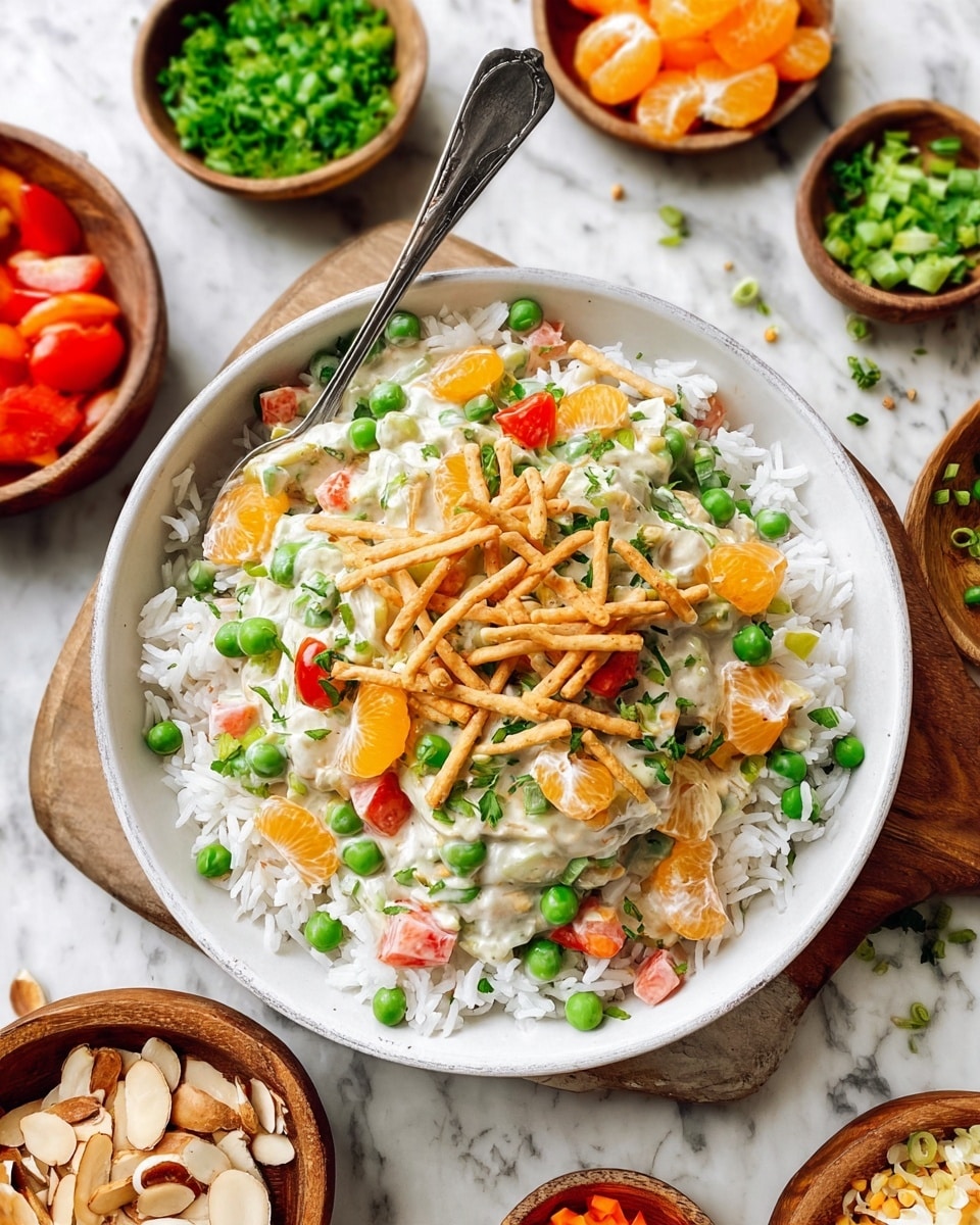 Chicken Hawaiian Haystacks with Creamy Gravy Recipe