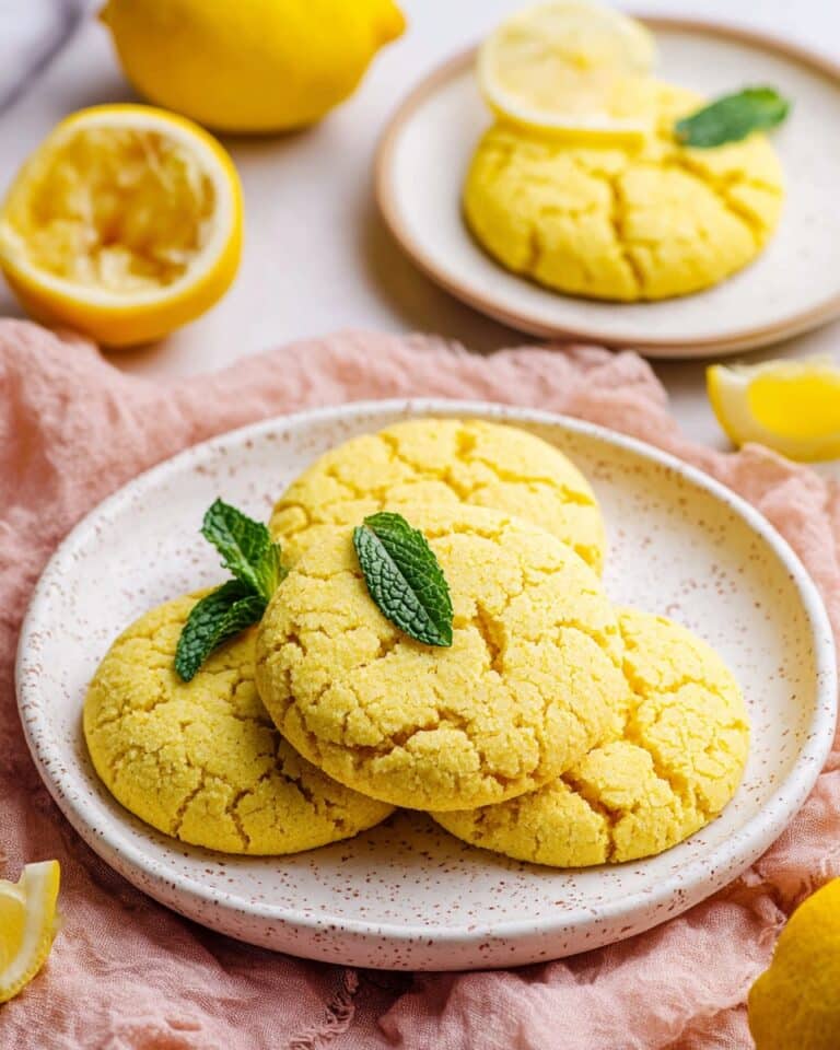 Chewy Lemon Sugar Cookies Recipe
