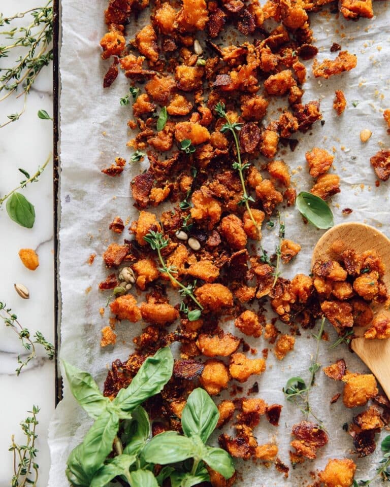 Crispy Baked Tofu with Italian Herbs Recipe