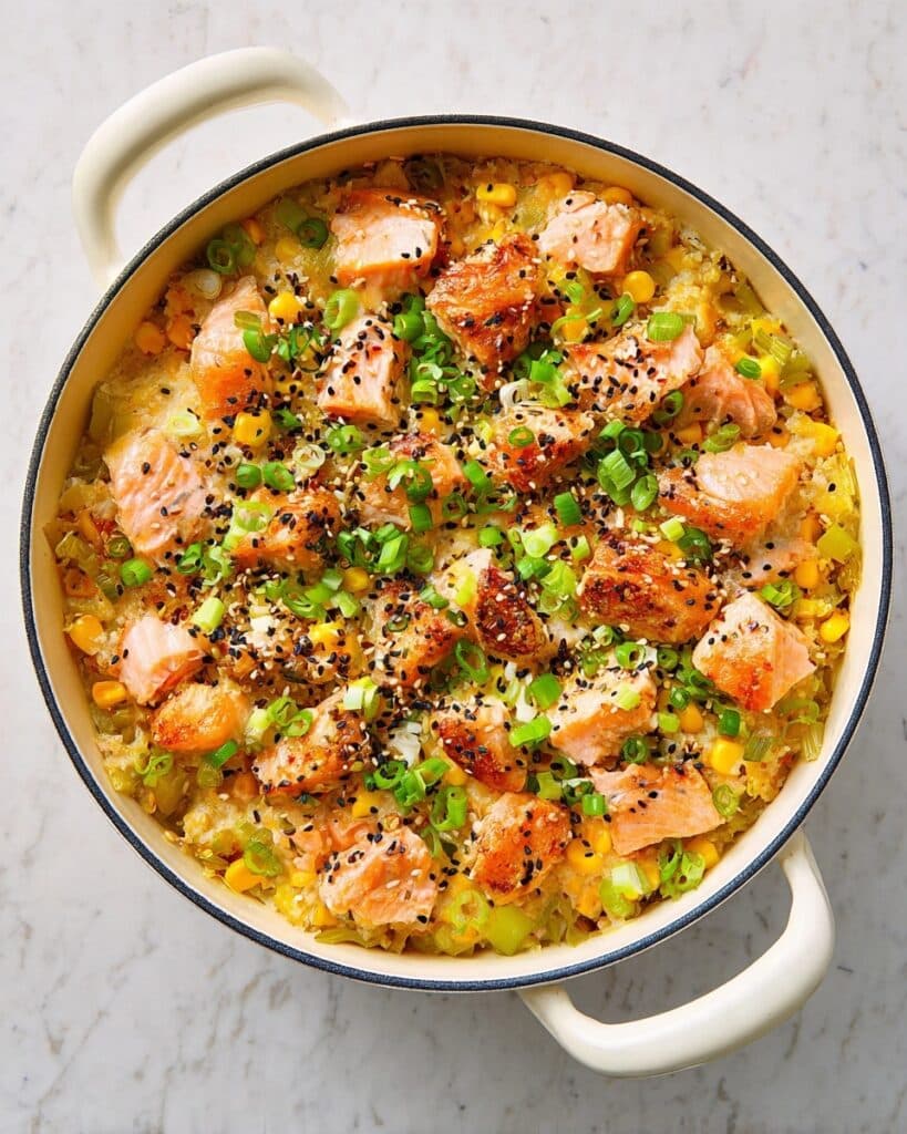 One Pot Salmon and Rice Recipe