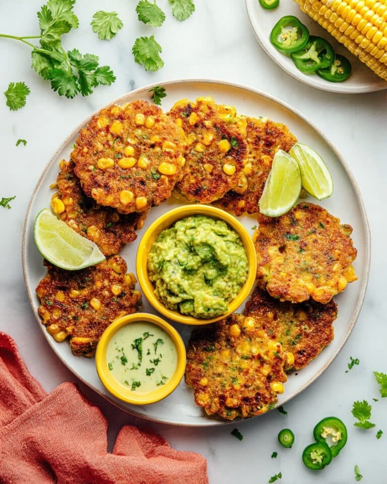 Easy Vegan Jalapeño Corn Fritters Recipe