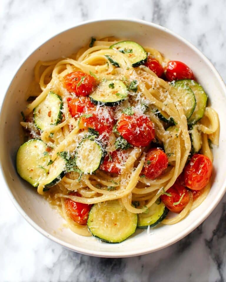Zucchini Tomato Pasta Recipe