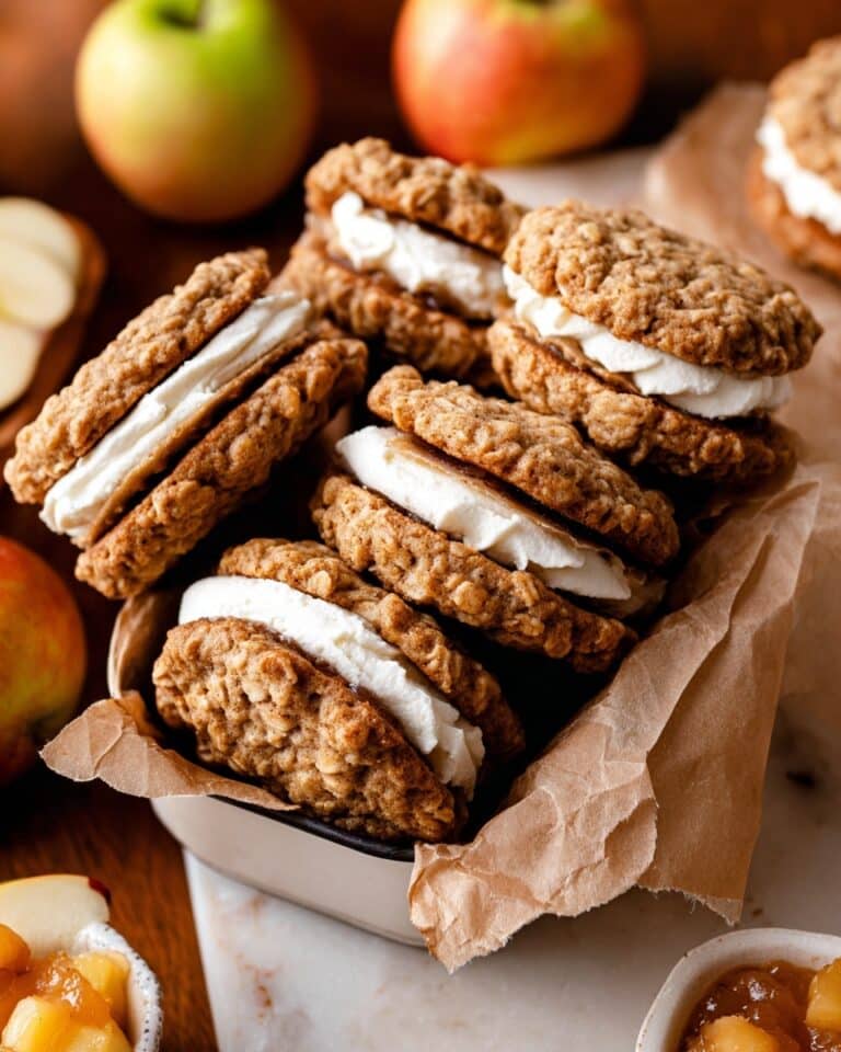Apple Oatmeal Cream Pies Recipe