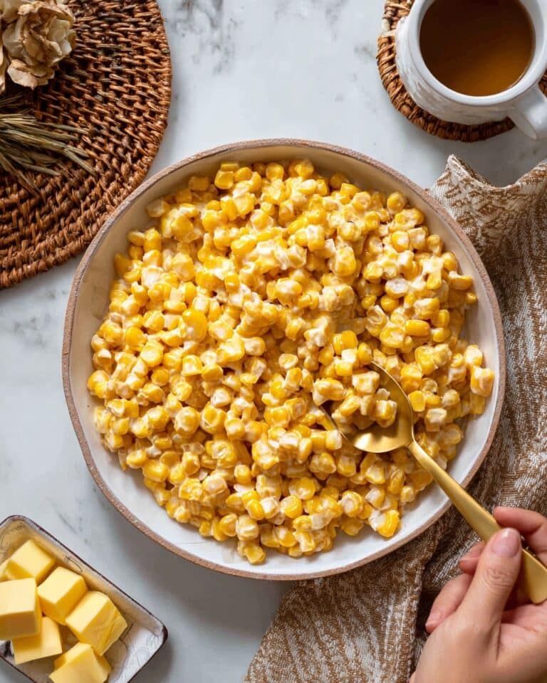 Butter Skillet Corn with Honey Recipe